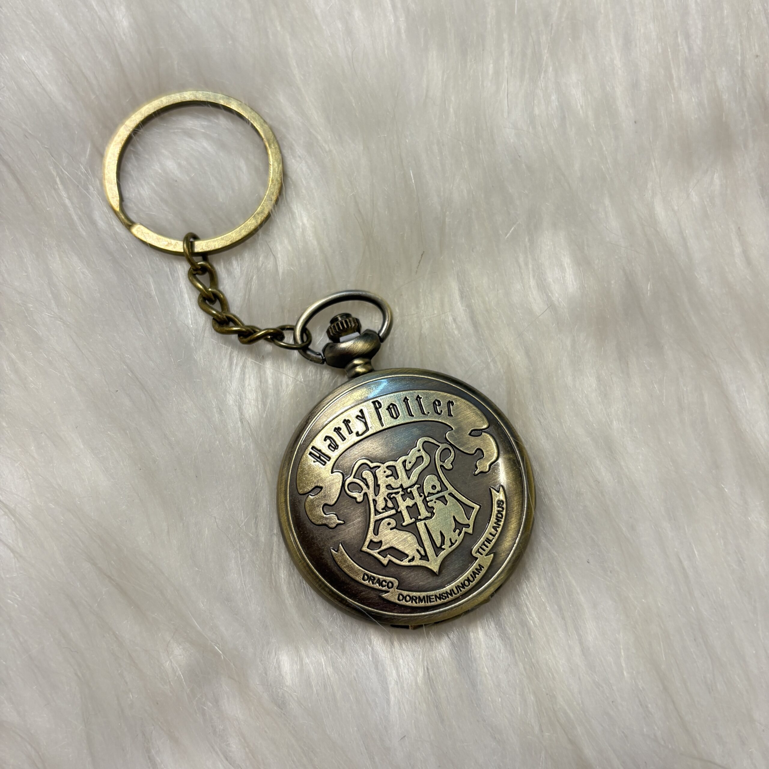 Pocket Clock and Keychain