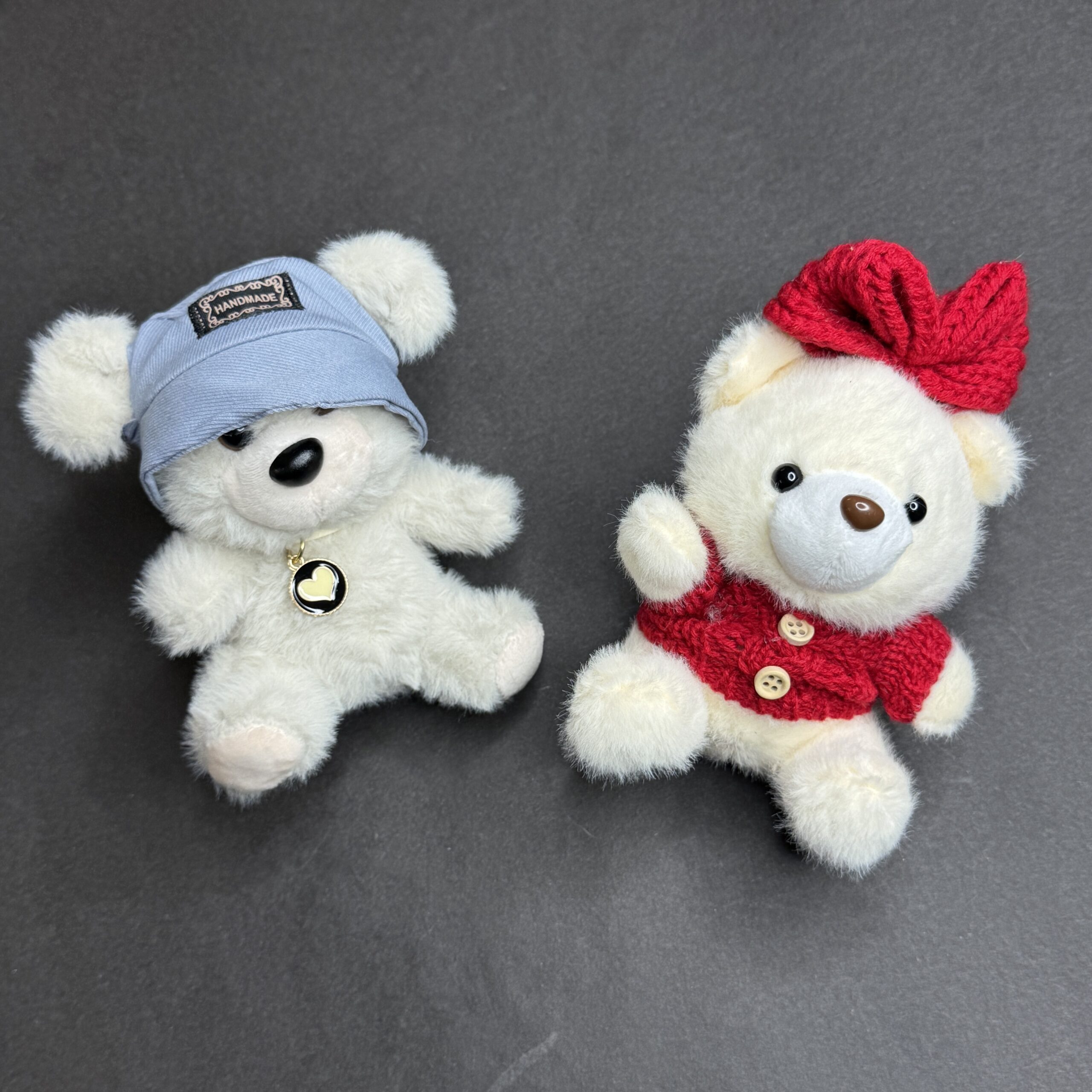 Cute Teddy Plushie Bag charm / Keychain