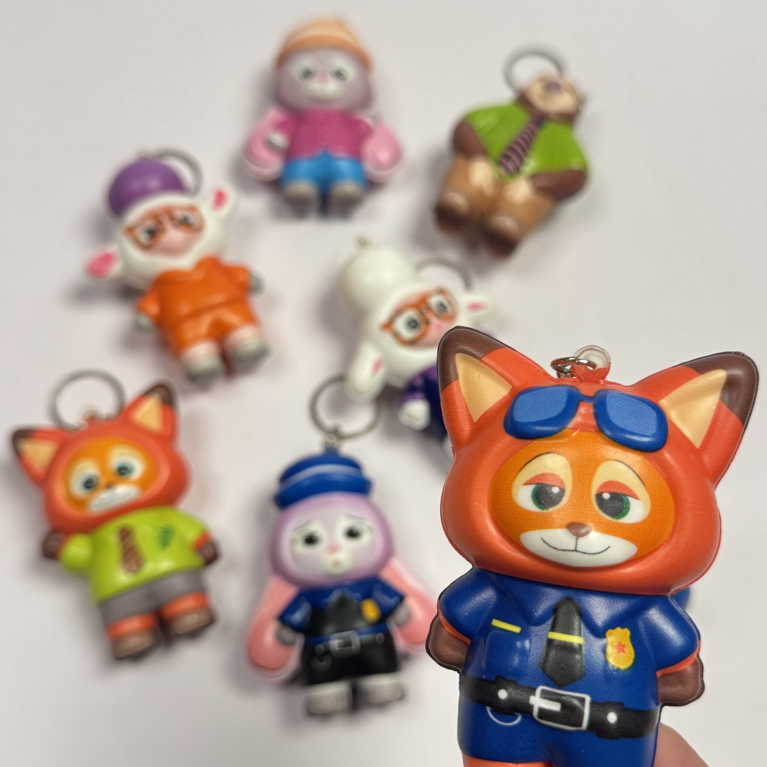 Zootopia Plushie Keychain