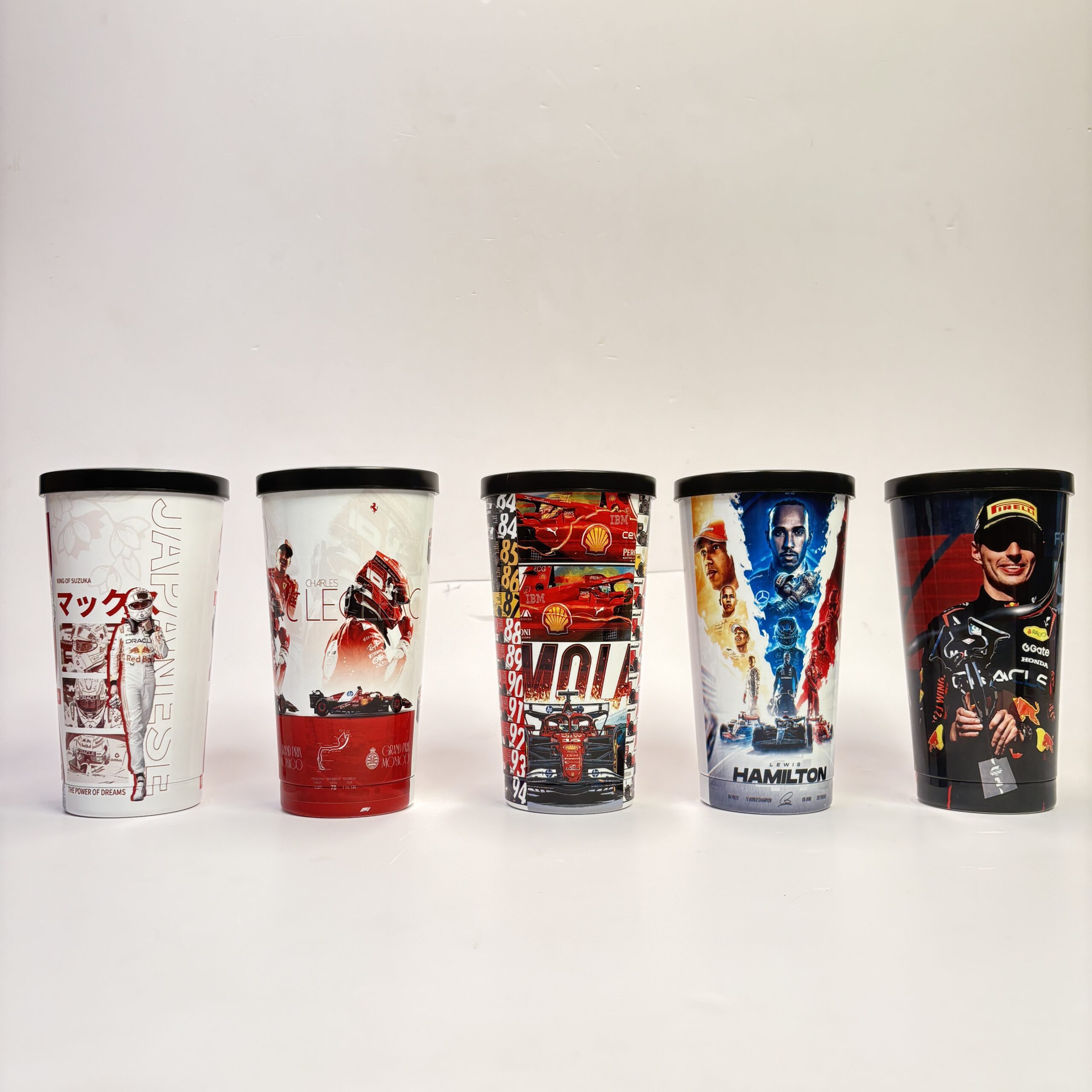 F1 Inspired Tumbler Cup with Lid 500ml