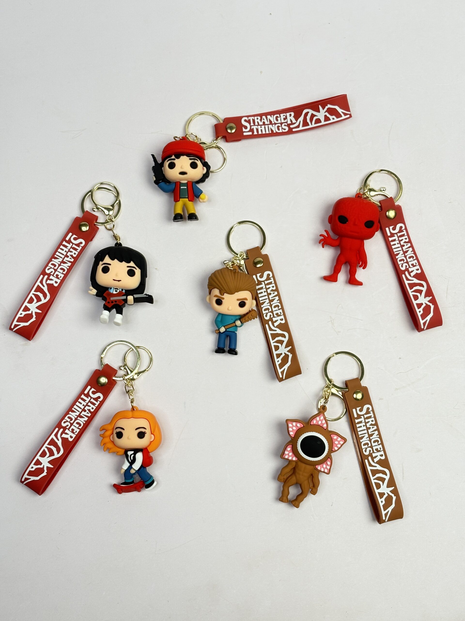 Stranger things keychains